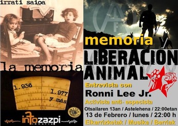 La Memoria. Liberación animal