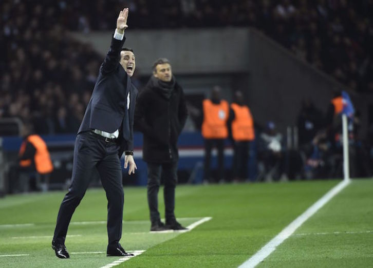 Unai Emery y su PSG han dado un repaso al Barça de Luis Enrique. (Lionel BONAVENTURE / AFP)