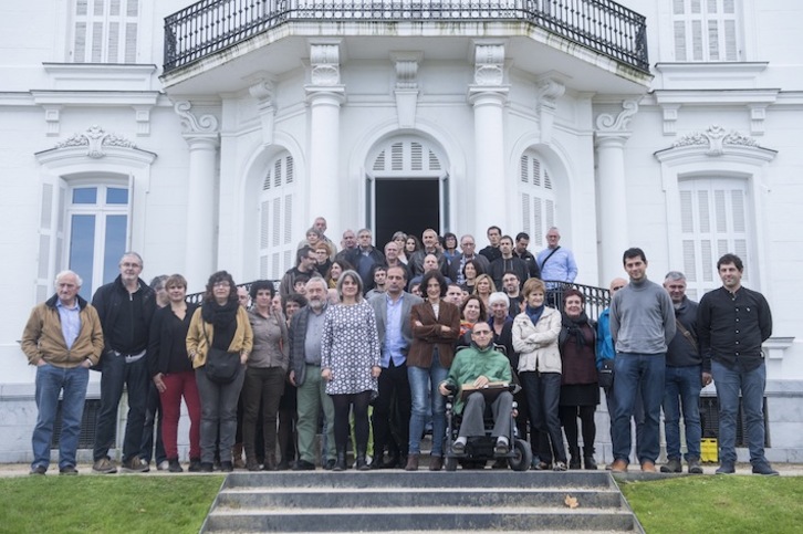 El Foro Social Permanente se presentó en octubre del año pasado en Aiete. (Jon URBE/ARGAZKI PRESS)