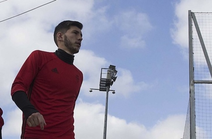 David García ha reconocido que este año está resultando muy duro. (OSASUNA)