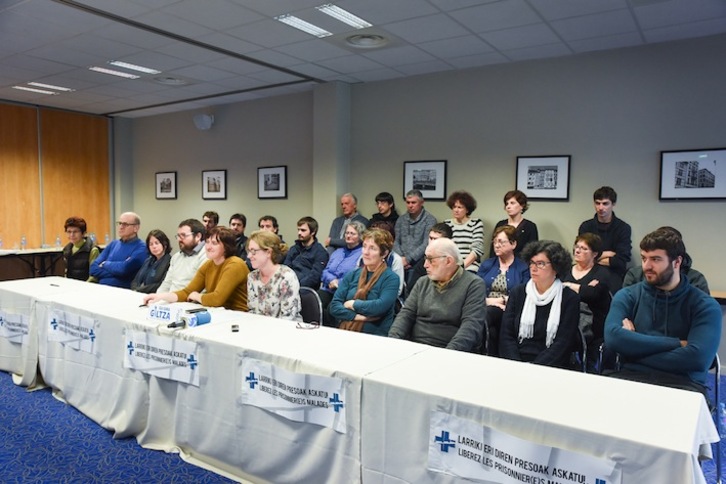 Oier Gomezen egoera larriaz ohartarazi du Bagoazek Baionan. (Nahia GARAT)