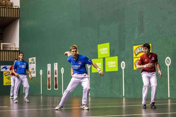 Lesioaren ostean kantxara itzuli da Iñaki Artola. (Gorka RUBIO/ARGAZKI PRESS)