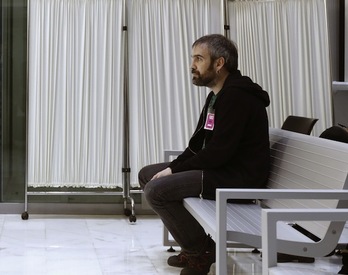 Alfredo Remirez, @erreharria, Madrilgo Auzitegi Nazionalean. (POOL EFE)