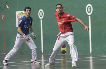 Oinatz Bengoetxea eta Jokin Altuna. (Andoni CANELLADA / ARGAZKI PRESS)