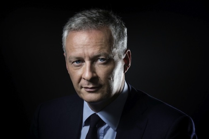 El exministro Bruno Le Maire era el responsable de Asuntos Internacionales de la campaña de Fillon. (Joel SAGET/AFP)