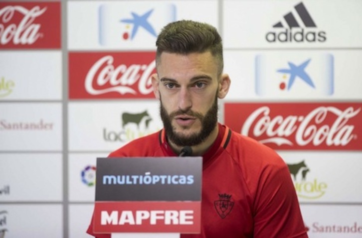 Torres considera que «hay que abrir los ojos y ver la realidad». (OSASUNA)