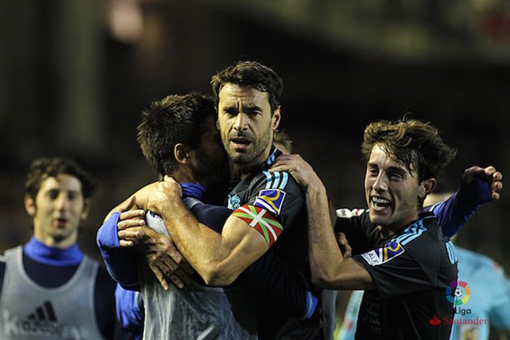 Xabi Prieto comunicó ayer a la Real que se retirará al final de esta temporada. (@Laliga)