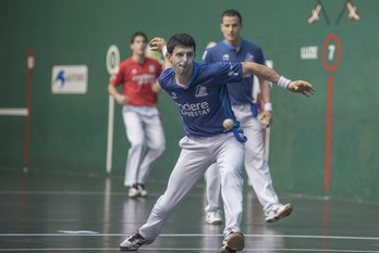 Altunak partida bikaina osatu du erasoan (Andoni CANELLADA/ARGAZKI PRESS)