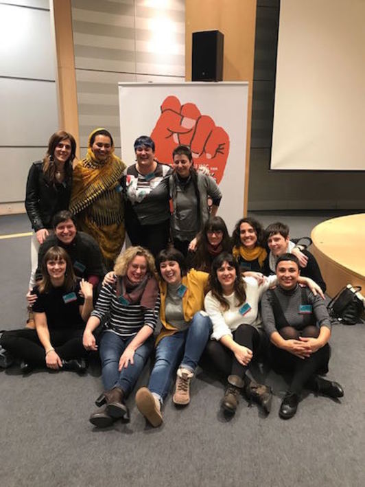 Euskal Herritik bertaratutako taldea