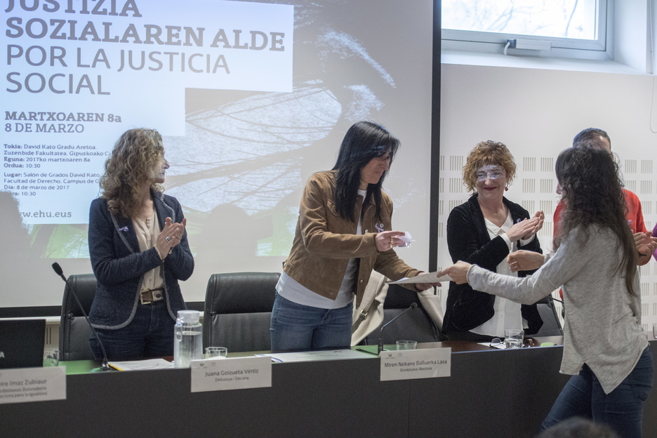 EHUren ekitaldi instituzionala, Donostian. (Gorka RUBIO/ARGAZKI PRESS)