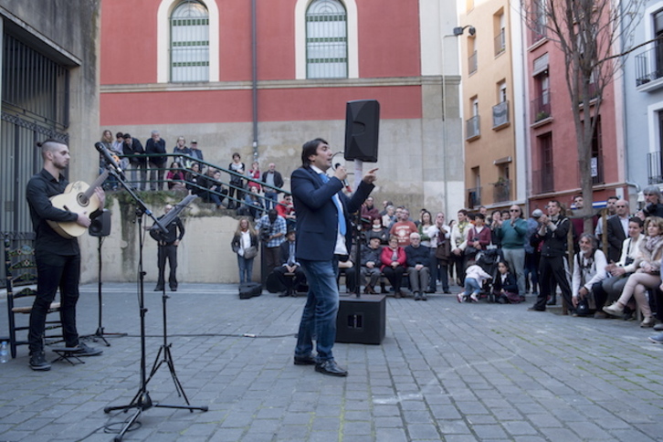 Homenaje a Sabicas en Iruñea. (Iñigo URIZ / ARGAZKI PRESS)