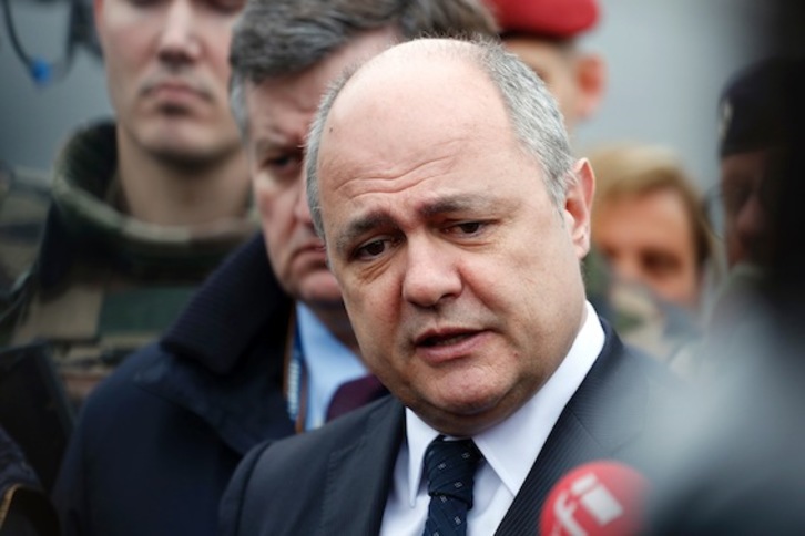 Bruno Le Roux, ministro francés de Interior. (Benjamin CREMEL/AFP)