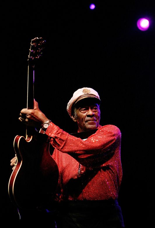 Chuck Berry, en 2008. (Desiree MARTIN/AFP)
