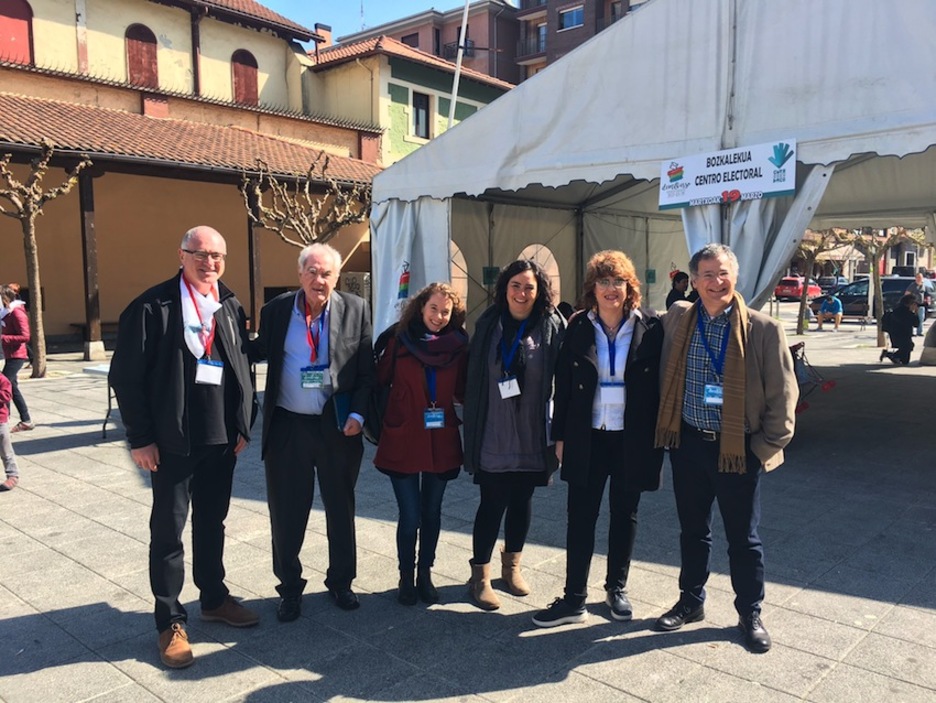 Eskozia, Italia, Katalunia eta Oarsoaldeko begiraleak, Pasai Antxon. (@antxoGED)