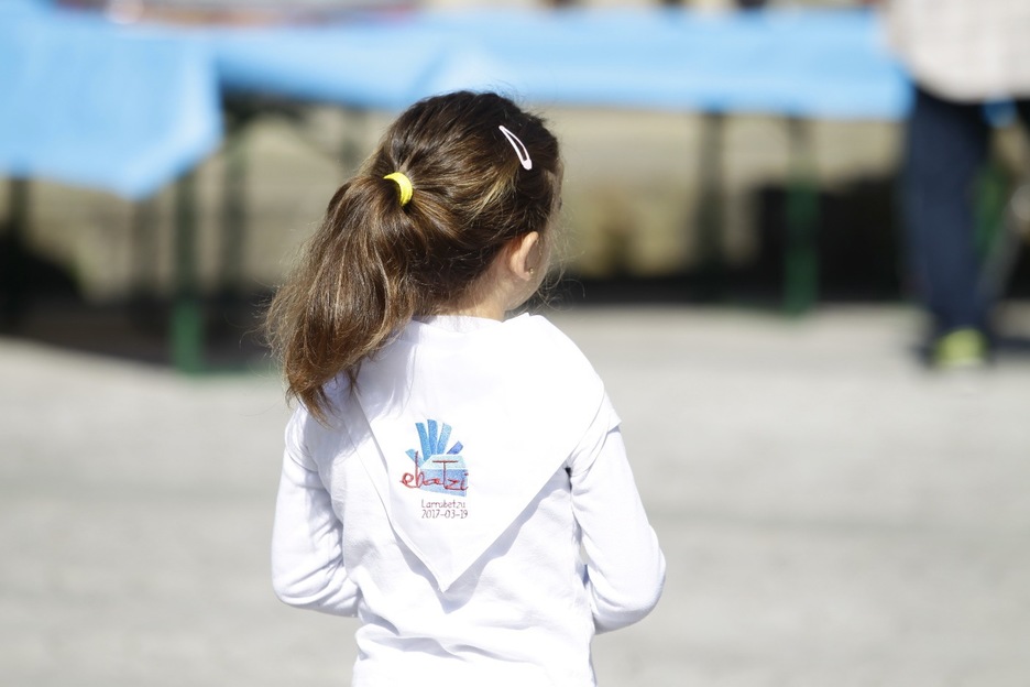 «Ebatzi», dio neskato honen zapiak. (Aritz LOIOLA/ARGAZKI PRESS)