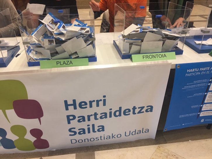 El recuento se ha llevado a cabo en el Ayuntamiento. (@gasco63)