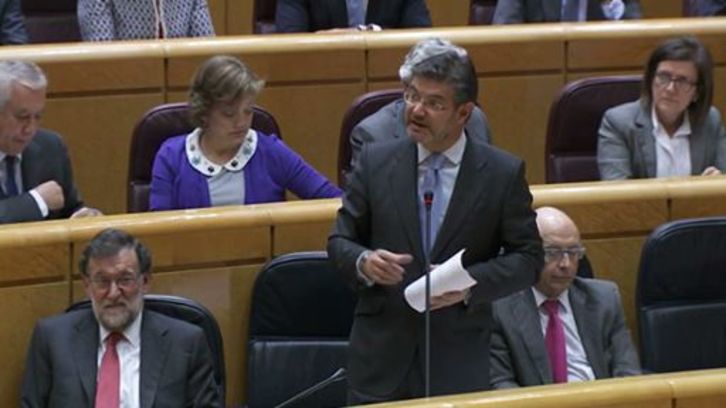 El ministro español de Justicia, Rafael Catalá.