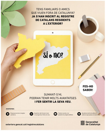 El anuncio de la Generalitat investigado por la Fiscalía. 