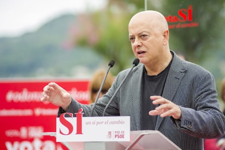 Odón Elorza, exalcalde de Donostia, en una imagen de archivo. (Juan Carlos RUIZ/ARGAZKI PRESS)