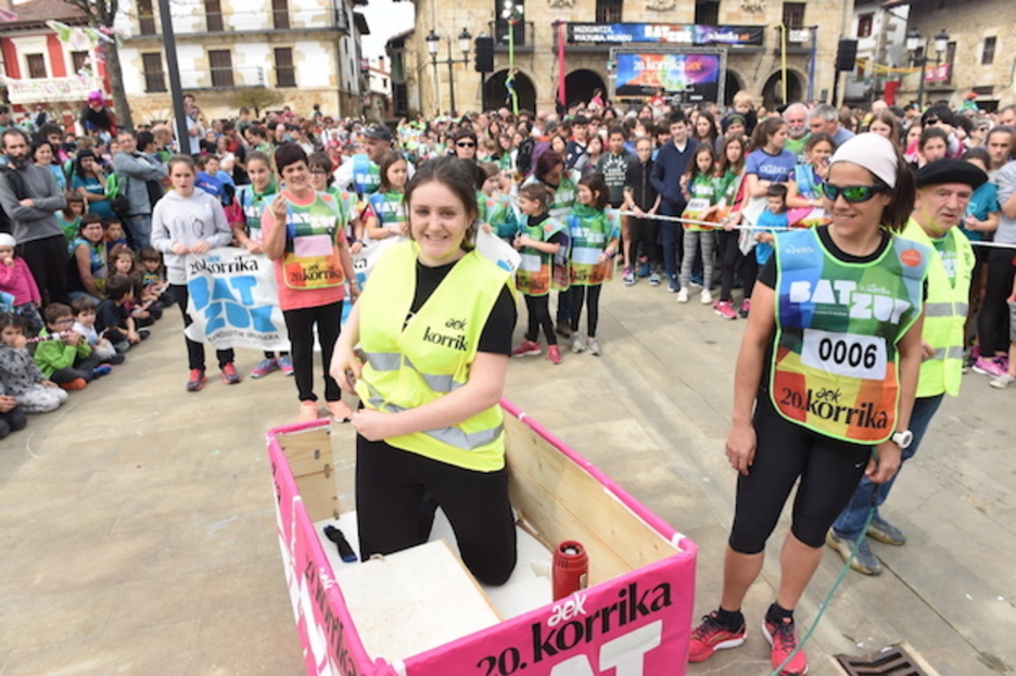 Máxima expectación en la localidad vizcaina. (ARGAZKI PRESS) Máxima expectación en la localidad vizcaina. (ARGAZKI PRESS)