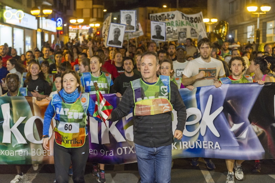 Miren Larrion y Kike Fernández de Pinedo, de EH Bildu. (Juanan RUIZ / ARGAZKI PRESS) Miren Larrion y Kike Fernández de Pinedo, de EH Bildu. (Juanan RUIZ / ARGAZKI PRESS)