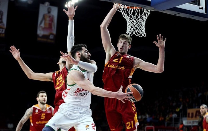 Baskonia se ha gustado en ataque ante el Galatasaray. (@Baskonia)