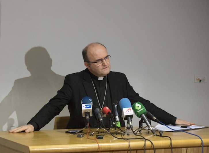 José Ignacio munilla, obispo de Donostia, en una imagen de archivo. (Gorka RUBIO/ARGAZKI PRESS)