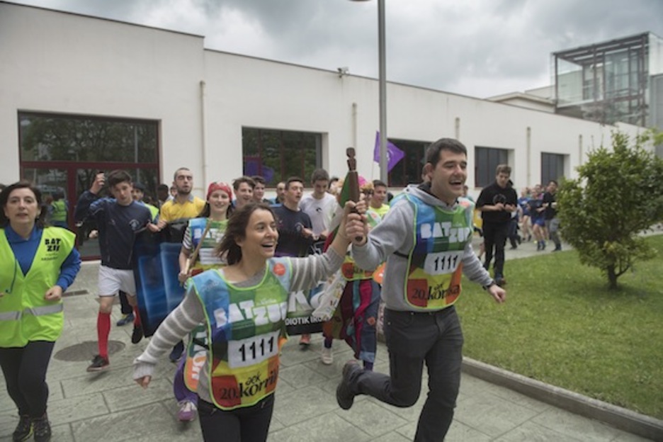 Korrika, Andoaingo Martin Ugalde Kultur Parkean. (Jon URBE/ARGAZKI PRESS) Korrika, Andoaingo Martin Ugalde Kultur Parkean. (Jon URBE/ARGAZKI PRESS)