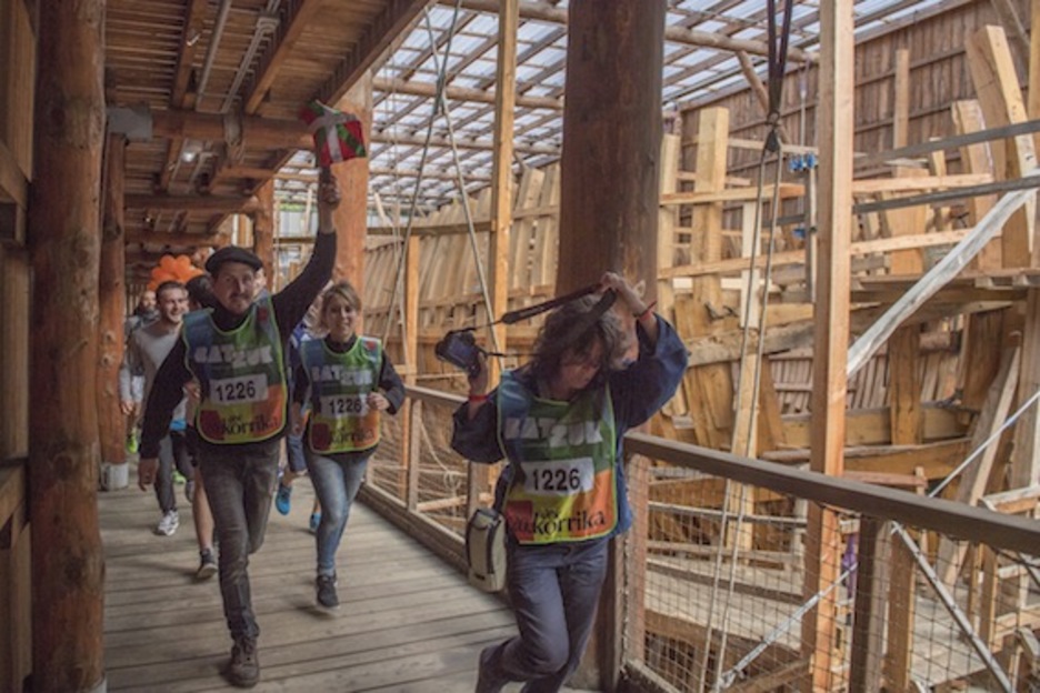 Korrika, Albaolatik. (Juan Carlos RUIZ/ARGAZKI PRESS) Korrika, Albaolatik. (Juan Carlos RUIZ/ARGAZKI PRESS)