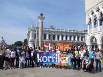 Veneziako korrikaren irudia.