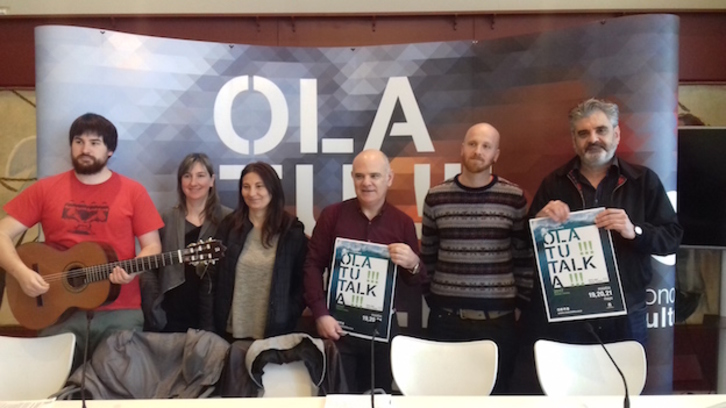 Presentación del festival Olatu Talka, que se celebrará el tercer fin de semana de mayo. (Olatu Talka)
