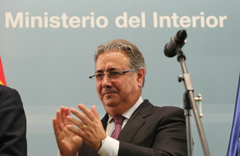 El ministro del Interior, Juan Ignacio Zoido. (J.DANAE/Argazki PRESS)