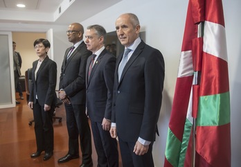 Beltrán de Heredia, Manikkalingam, Urkullu eta Erkoreka. (Jon URBE/ARGAZKI PRESS)