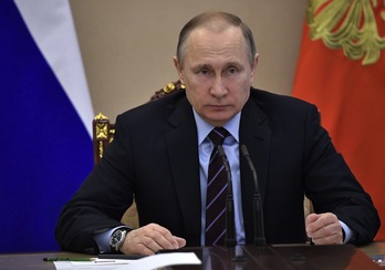 Vladimir Putin ha recibido al secretario de Estado de EEUU. (Aleksei NIKOLSKYI / AFP)