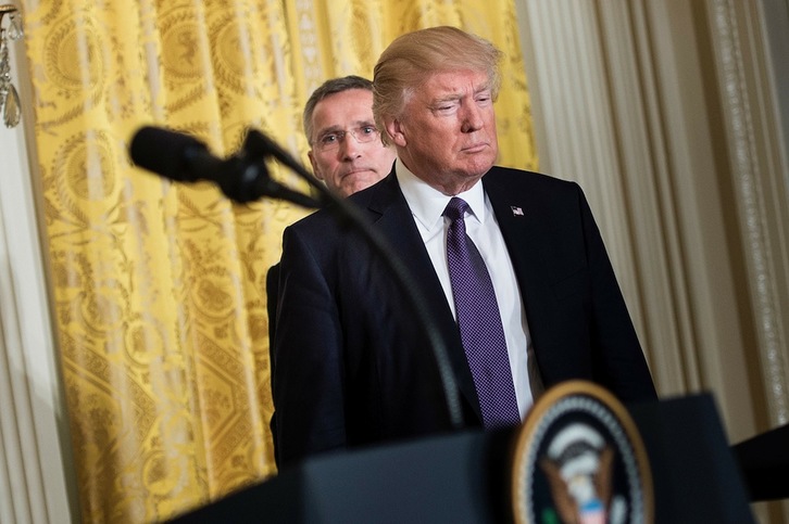 Trump se ha mostrado confiado en resolver las diferencias con Rusia. (Brendan SMALOWSKI / AFP)