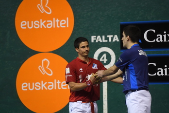 Retegik Jaunarenaren hutsak baliatu ditu (Jon URBE/ARGAZKI PRESS)