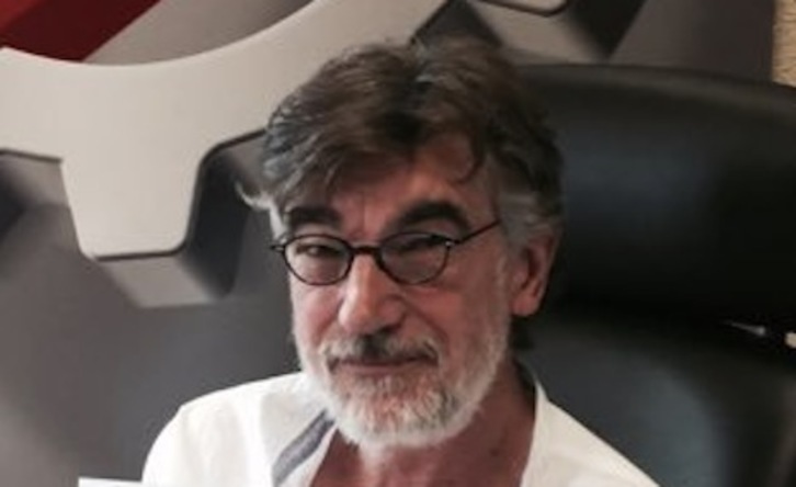 Chechu Rodríguez, secretario general de CCOO en Nafarroa.