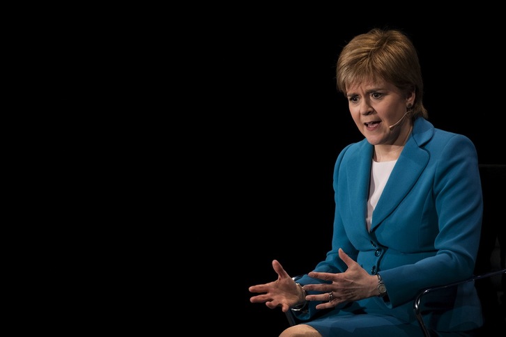 Nicola Sturgeon, ministra principal escocesa, en una imagen de archivo. (AFP)