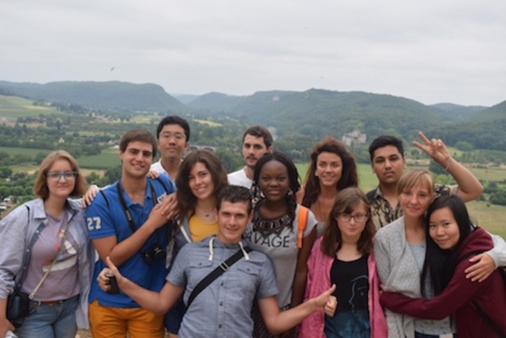 Participantes en campos de trabajo. (GOBIERNO DE NAFARROA)