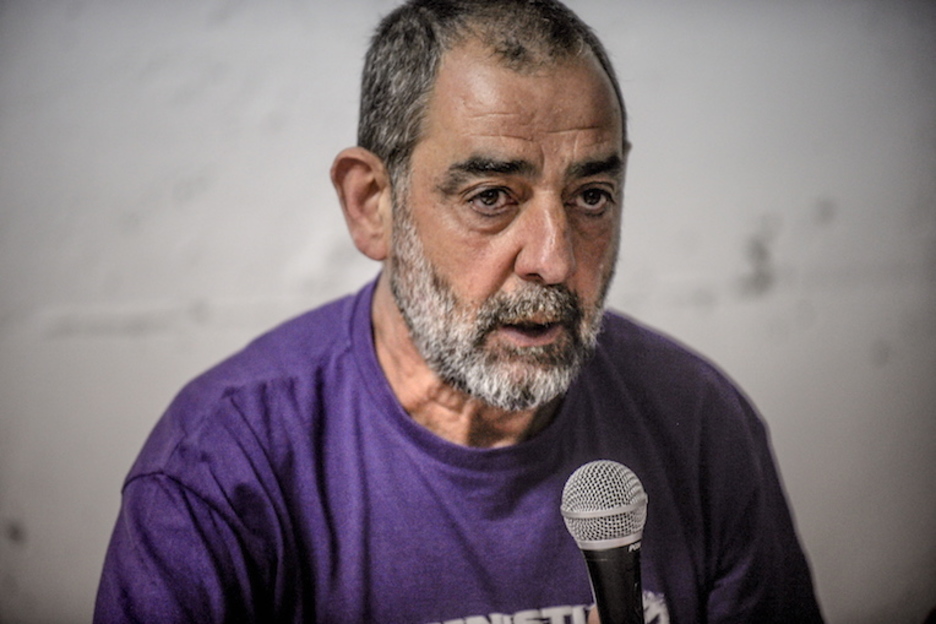 Carlos Gómez, padre de Oier Gómez. (Jaizki FONTANEDA-ARGAZKI PRESS)