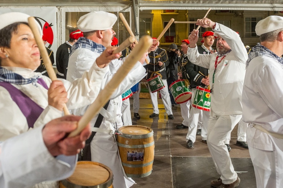 El buen humor se desató desde el inicio de la fiesta. (Juanan RUIZ-ARGAZKI PRESS)