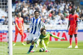 Velak sartu du Realaren lehenengo gola (Juan Carlos RUIZ/ARGAZKI PRESS)
