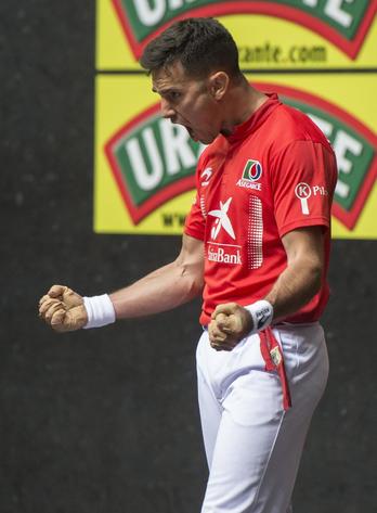 Urrutikoetxea igaro da finalerdietara. (Monika DEL VALLE/ARGAZKI PRESS)