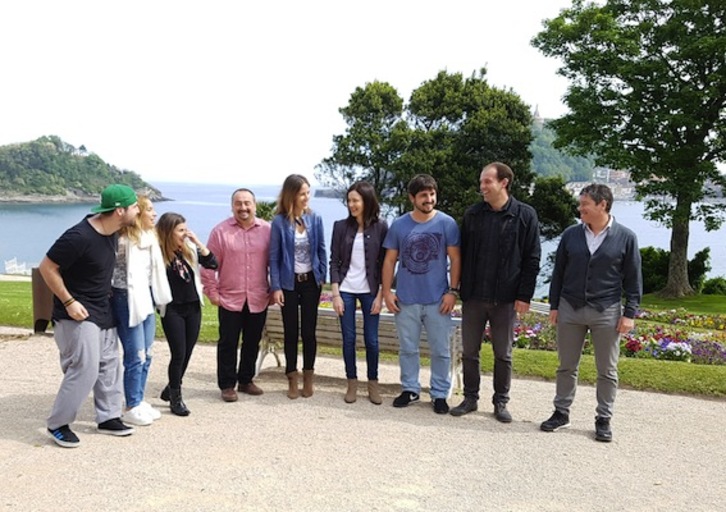 Donostiako Miramar Jauregian aurkeztu dute ‘Mingaina dantzan’ proiektua. (IREKIA)