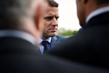 Macron ha denunciado haber sido víctima de un «ciberataque». (Lionel BONAVENTURE/AFP)