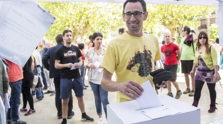 Igor Elortza, Durangon. (Marisol RAMIREZ/ARGAZKI PRESS)