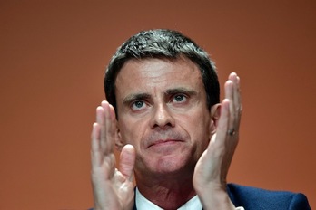 Manuel Valls, ex jefe del Gobierno de François Hollande. (Philippe LOPEZ/AFP)