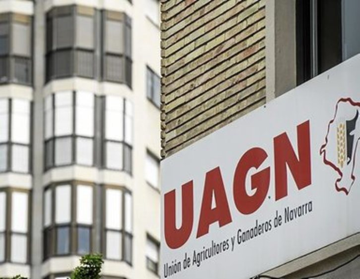 Sede de UAGN en Iruñea. (Jagoba MANTEROLA/ARGAZKI PRESS)