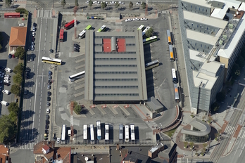 Vista aérea de la estación de Termibus. (www.bilbao.eus)