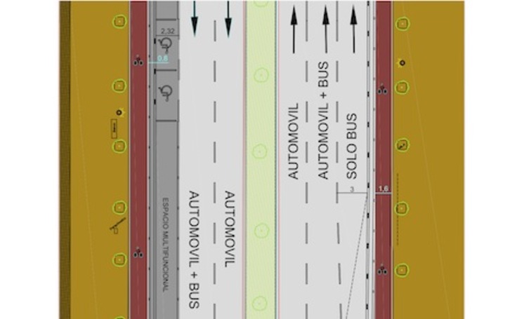 Croquis de la propuesta planteada para Pío XII. (AYUNTAMIENTO DE IRUÑEA)